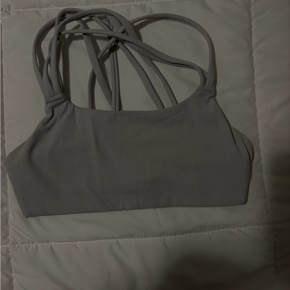 Athleta Gray Sports Bra
